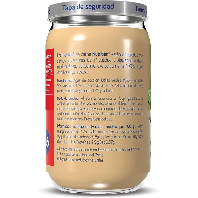 Nutriben Ποτίτο Με κοτόπουλο και λαχανικά 6x235 γρ.