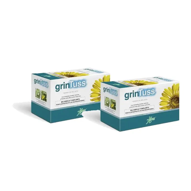 Aboca Grintuss Τσάι βοτάνων, 20 φακελάκια, συσκευασία των 2
