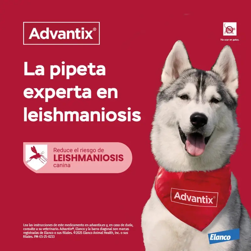 Advantix Αντιπαρασιτικές πιπέτες για σκύλους έως 4 κιλά, 8 τεμάχια × 0,4 ml