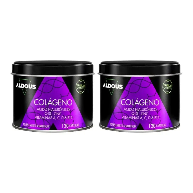 Aldous Labs Hydrolysed Collagen Peptiplus, 2X120 Capsules