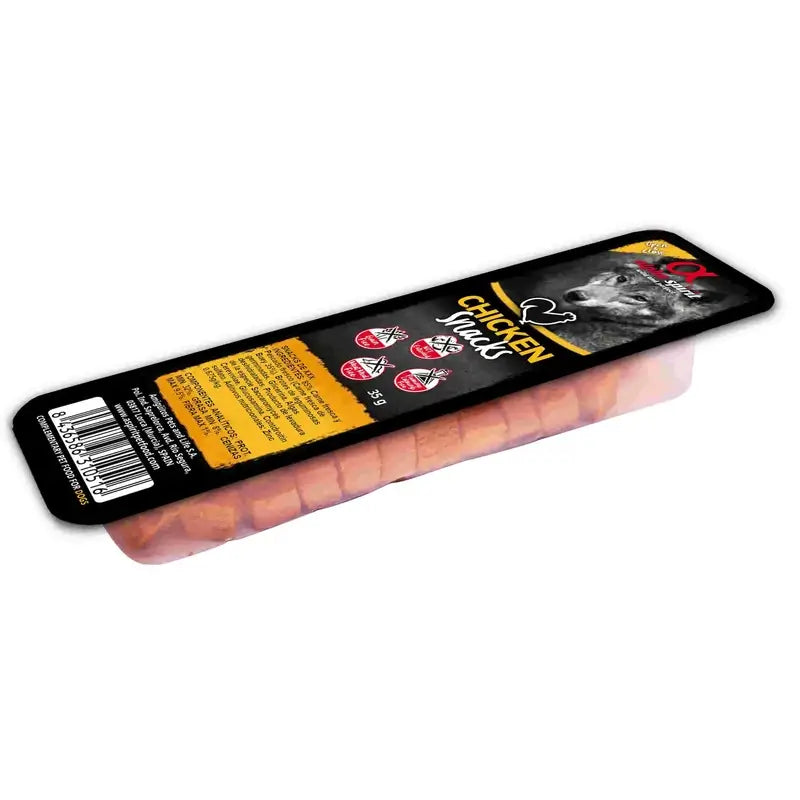 Alpha Spirit Chicken Dog Treats, Box of 16 x 35 g