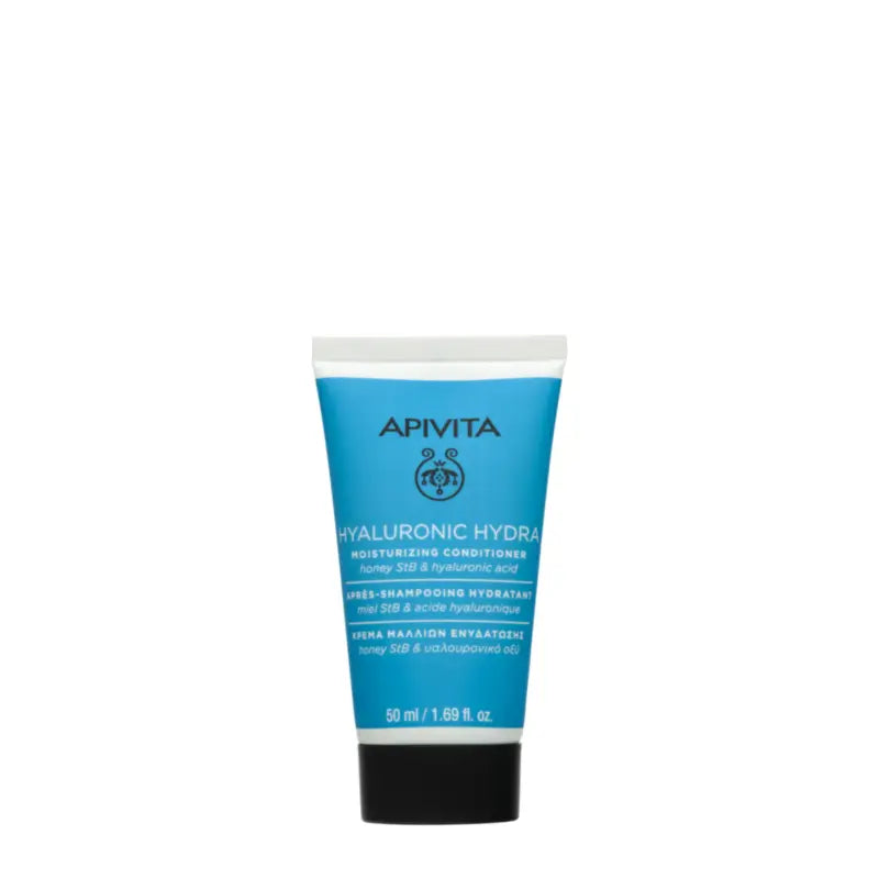 Apivita Μαλακτικό Hyaluronic Hydra για όλους τους τύπους μαλλιών, 50 ml