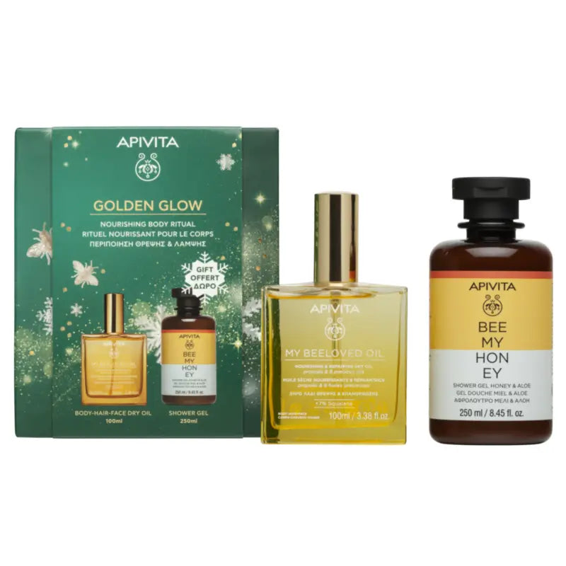 Apivita Σετ «My Beeloved Oil» και «Bee My Honey», 100 + 250 ml