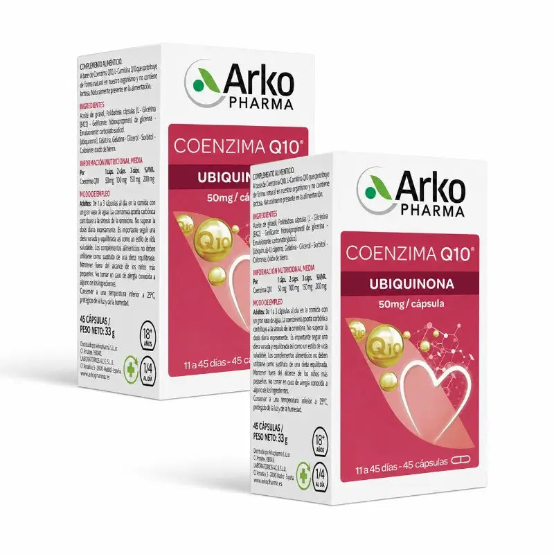 Arkopharma Arkovital Κοενζύμη Q10, 2X45 κάψουλες