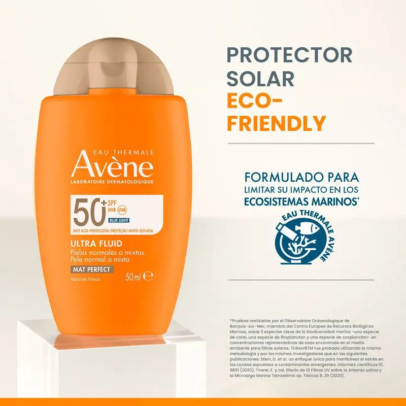 Avène Ultra Fluido Solar Mat Perfect Color SPF50+ 50 ml
