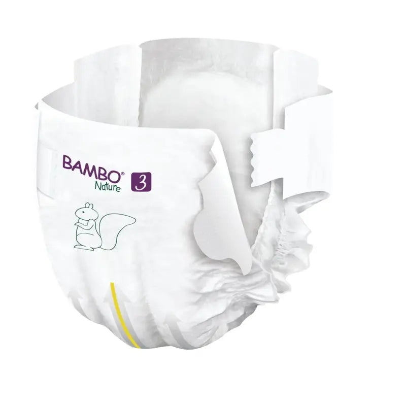 Bambo Nature Πάνες Μέγεθος 3 (4–8 Kg), 52 τεμάχια