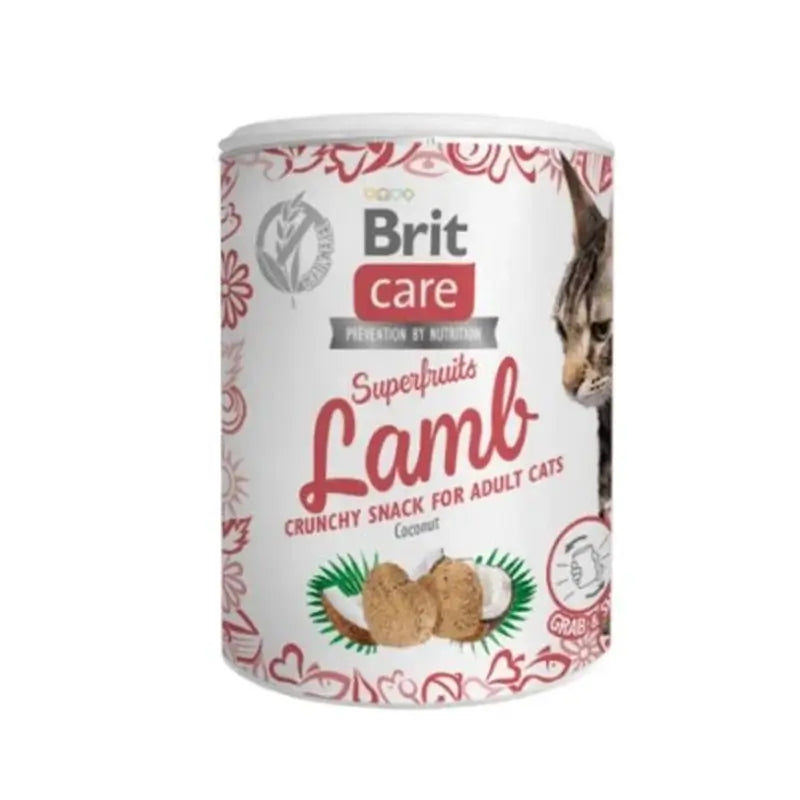 Brit Care Cat Snack Sf – Αρνί 6×100 γρ.