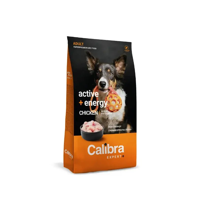 Calibra Dog Expert+ Adult Active & Energy Κοτόπουλο Τροφή 2Kg