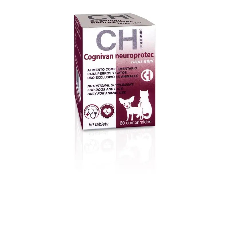 Chemical Cognivan Neuroprotect για σκύλους μικρών φυλών και γάτες, 60 χάπια