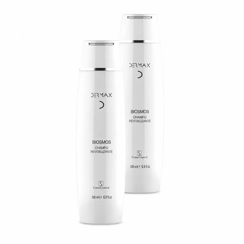 Dermax Biosmos Σαμπουάν Αναζωογόνησης, Συσκευασία 2 x 200 ml