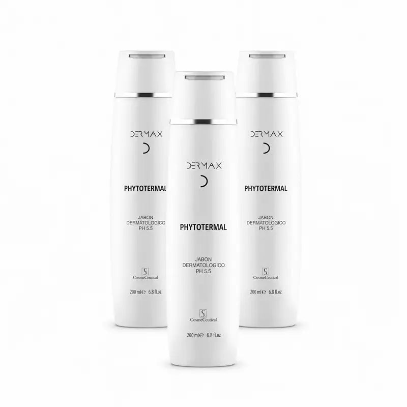 Dermax Phytotermal Δερματολογικό Σαπούνι pH 5,5, Συσκευασία 3 x 200 ml