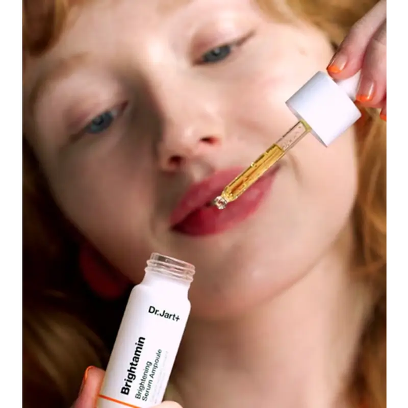 Dr. Jart+ Brightamin Serum για λάμψη, για ευαίσθητες επιδερμίδες, αμπούλα, 8 γρ.