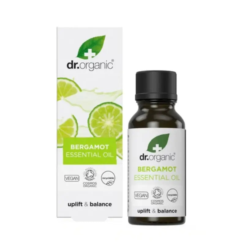Dr.Organic Βιολογικό και 100% καθαρό αιθέριο έλαιο περγαμόντου, 10 ml
