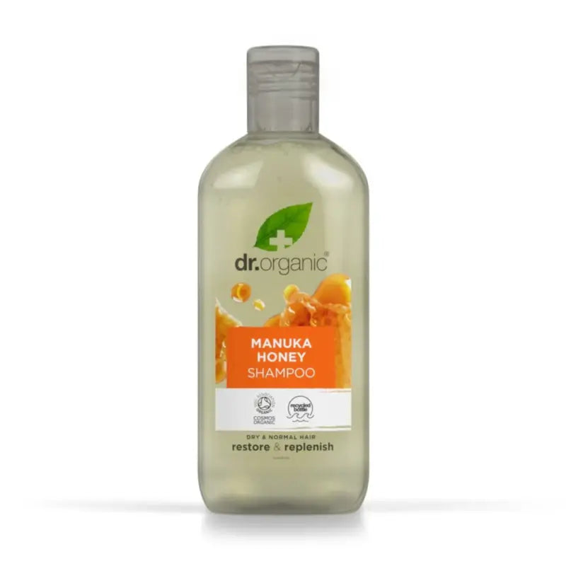 Dr.Organic Σαμπουάν με μέλι Μανουκά - Για κανονικά ή ξηρά μαλλιά, 265 ml