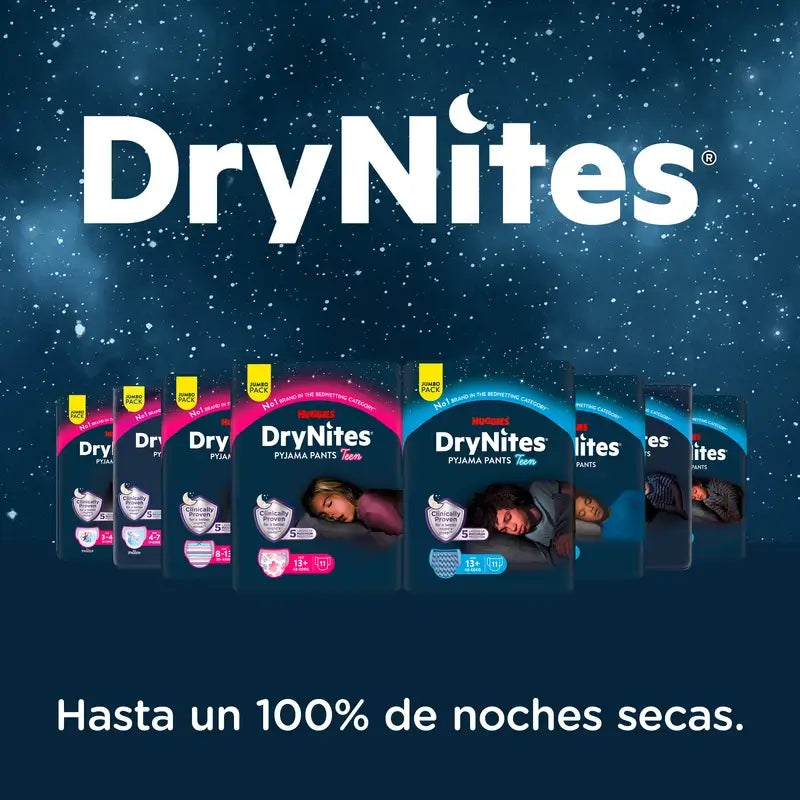 Drynites Μέγεθος 8-13 Παιδικές πάνες για τη νύχτα, 13 τεμάχια