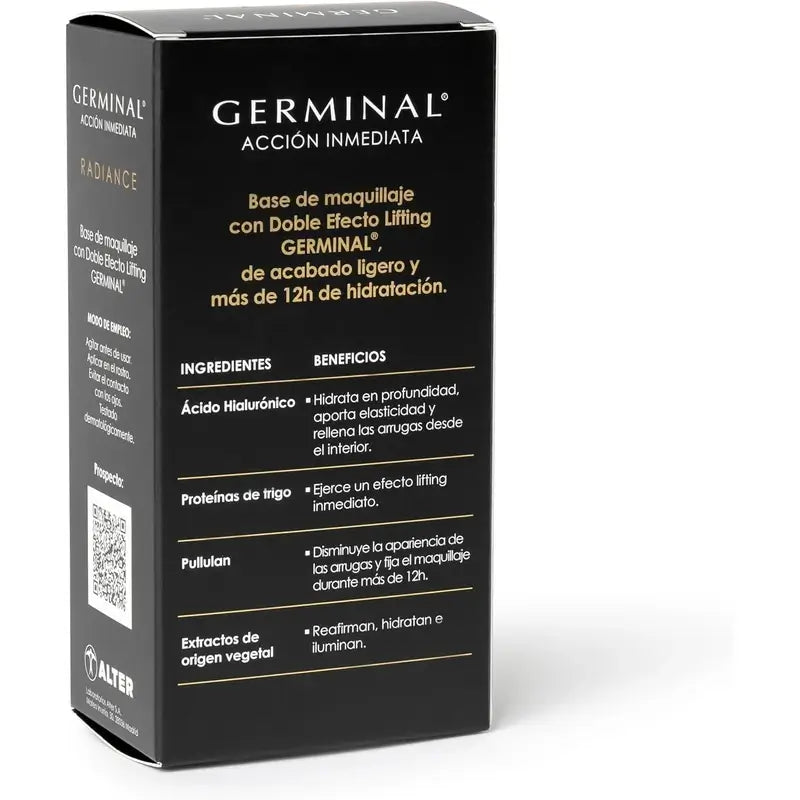 Germinal Βάση Μακιγιάζ Radiance Lift Serum Foundation Light Medium 30 ml