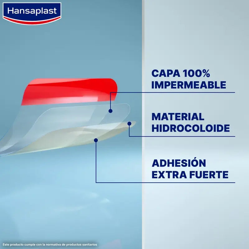 Hansaplast Second Skin Protection Regular, 6 τεμάχια