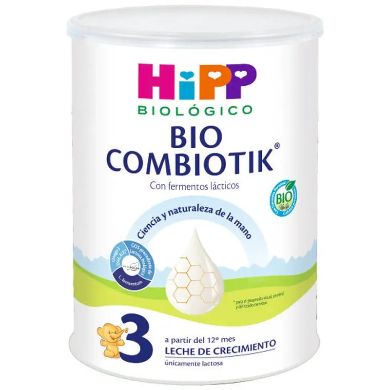 Hipp Combiotik 3, Γάλα ανάπτυξης, Συσκευασία 2 x 800 γρ.