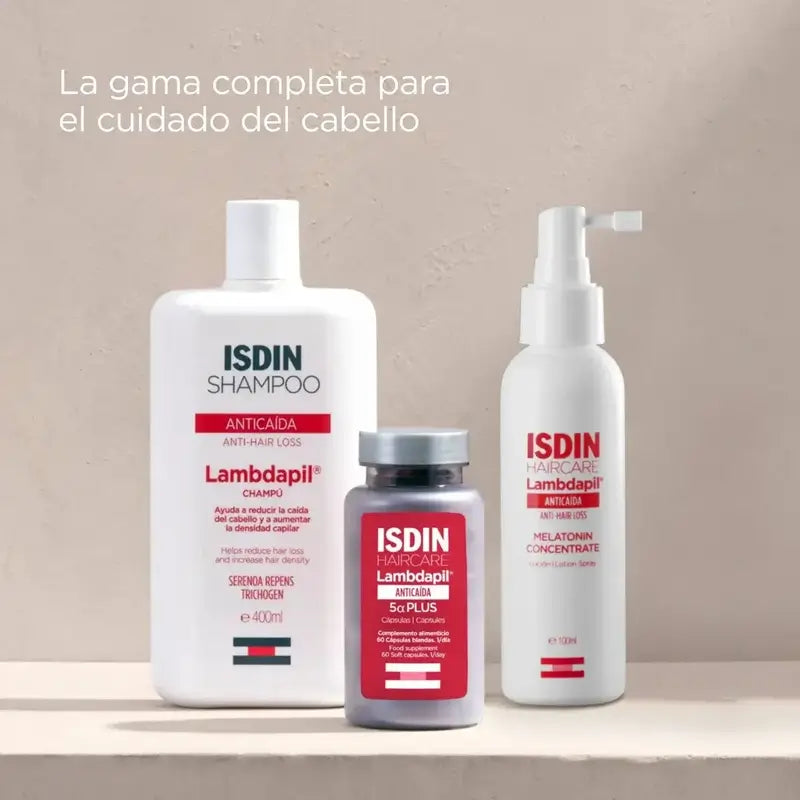 Isdin Lambdapil 5 Alfa Plus Κάψουλες, Συσκευασία 3 x 60 τεμάχια