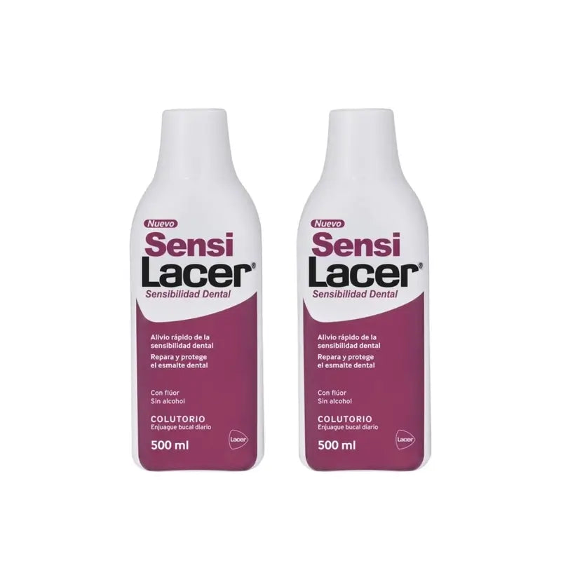 Lacer Duplo Sensilacer Στοματικό διάλυμα, 2 x 500 ml