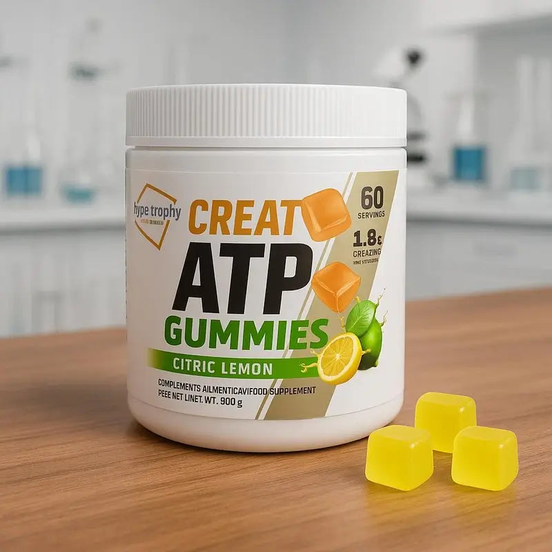 Hypertrophy Nutrition Κρεατίνη ATP με γεύση λεμόνι, 120 ζελεδάκια
