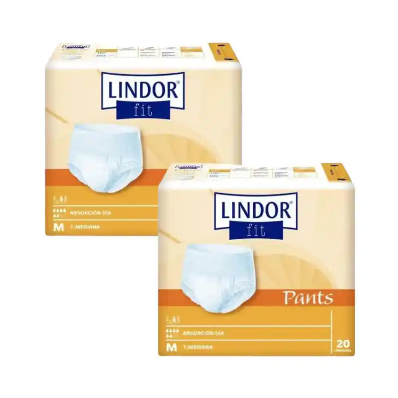 Lindor Πάνες Fit Pants Ημέρας Μέγεθος M, 2X80 τεμάχια