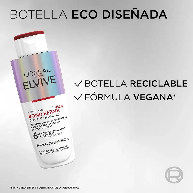 L'Oréal Paris Elvive Bond Repair Plus Σαμπουάν για ενδυνάμωση, 200 ml