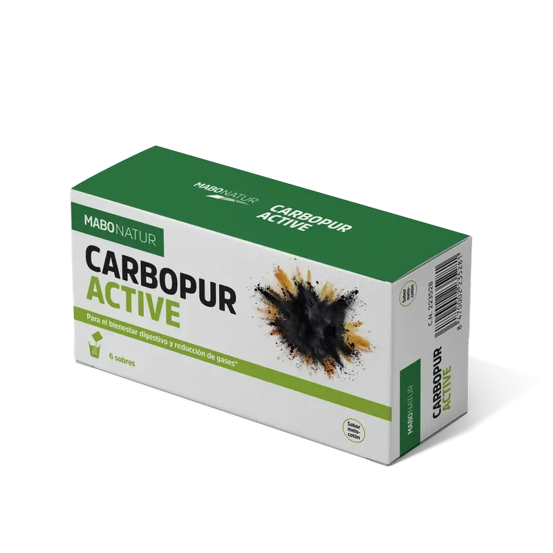 Mabonatur Carbopur Active, 6 φακελάκια