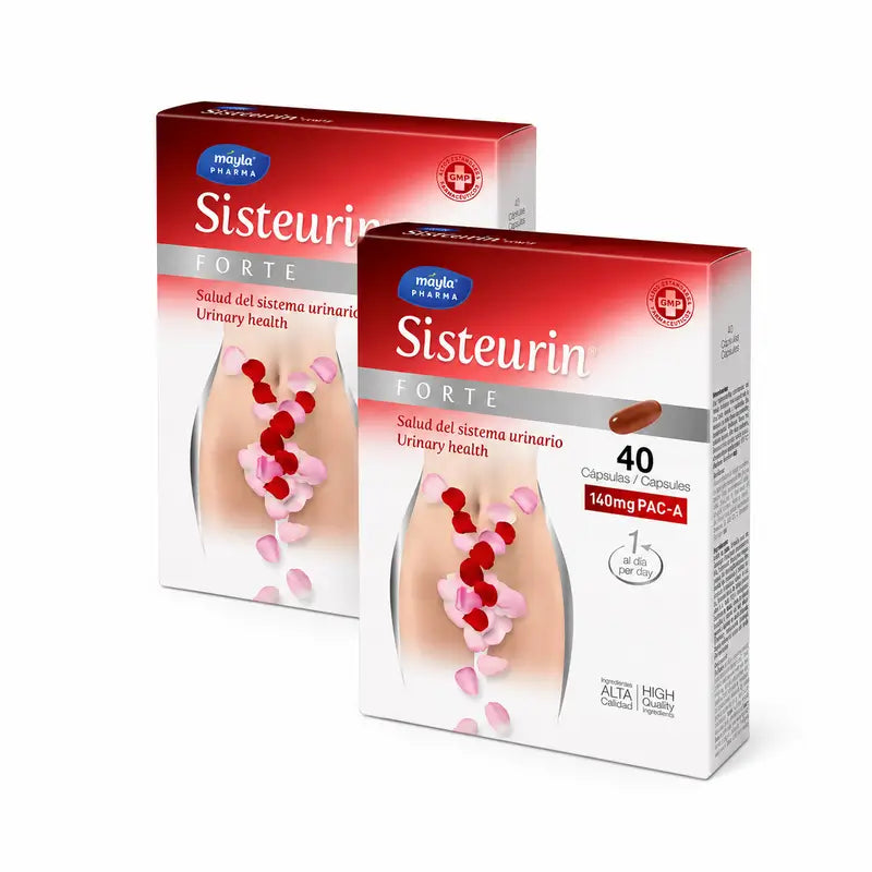 Mayla Pharma Sisteurin Forte Συσκευασία 2 x 40 κάψουλες
