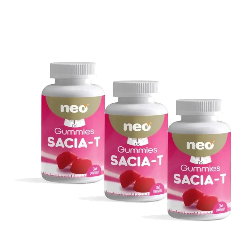 Neo Sacia-T Gummies, 36 ζελεδάκια, συσκευασία των 3