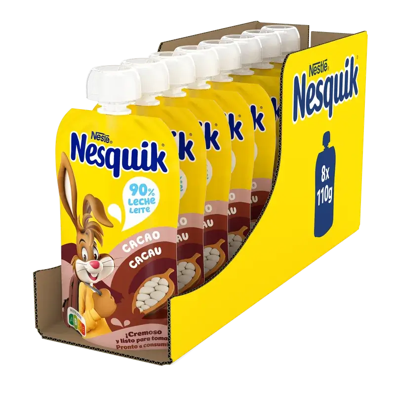 Nestlé Nesquik Κακάο Συσκευασία, 16x110 γρ.