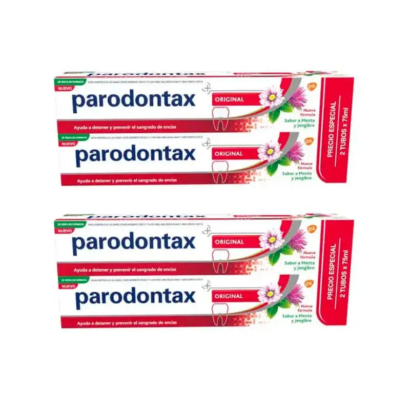 Parodontax Οδοντόκρεμα Original, συσκευασία 4 x 75 ml