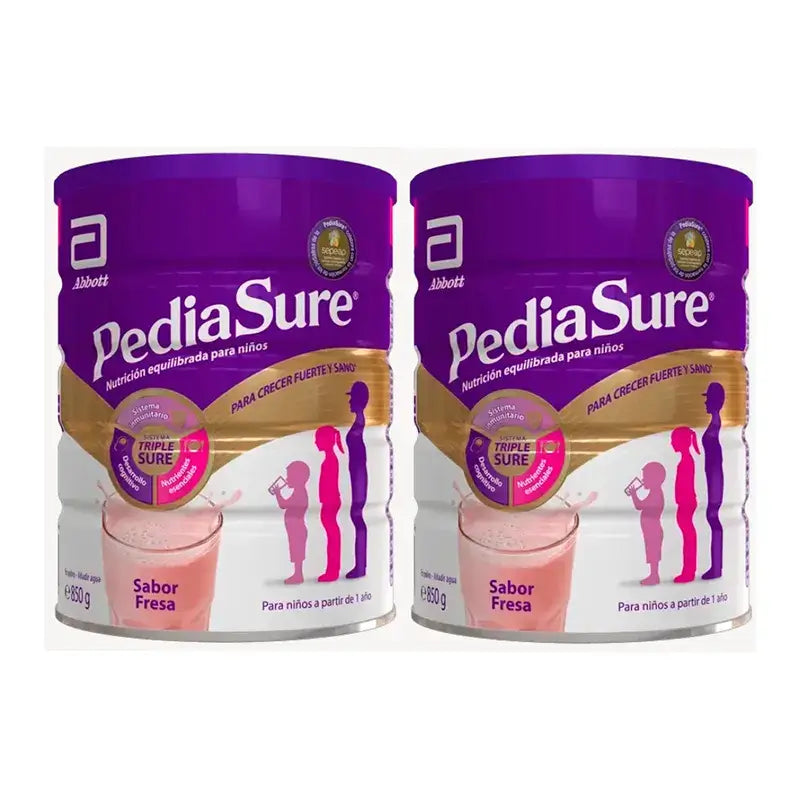 Pediasure Φράουλα για Παιδιά, 2X850 γρ.