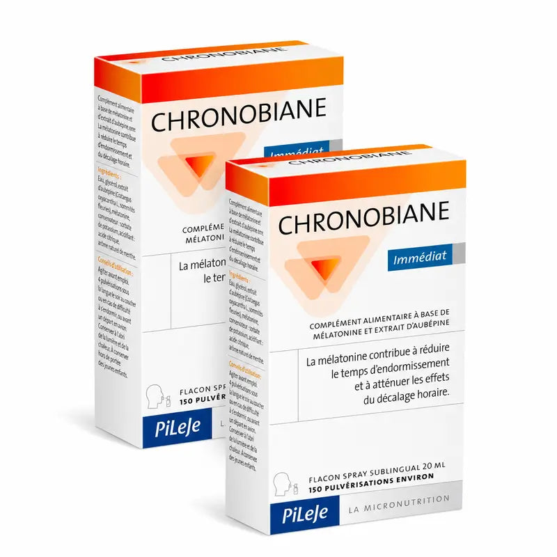 Pileje Chronobiane Instantáneo, συσκευασία 2 x 20 ml