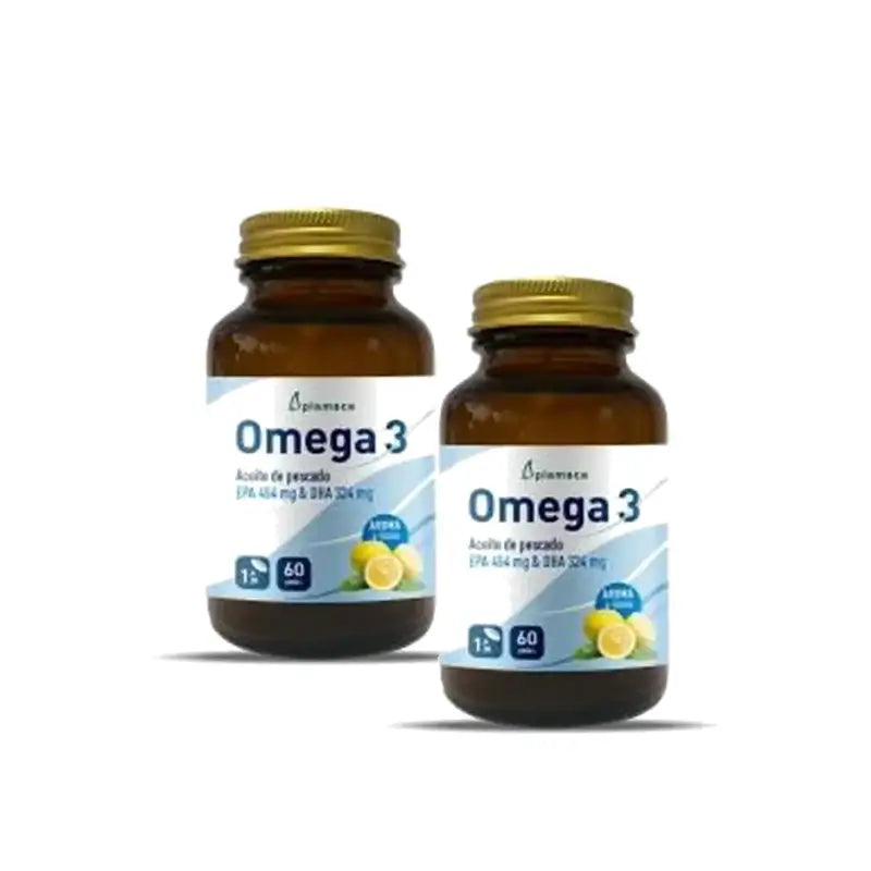 Plameca Omega 3 60 κάψουλες, συσκευασία των 2