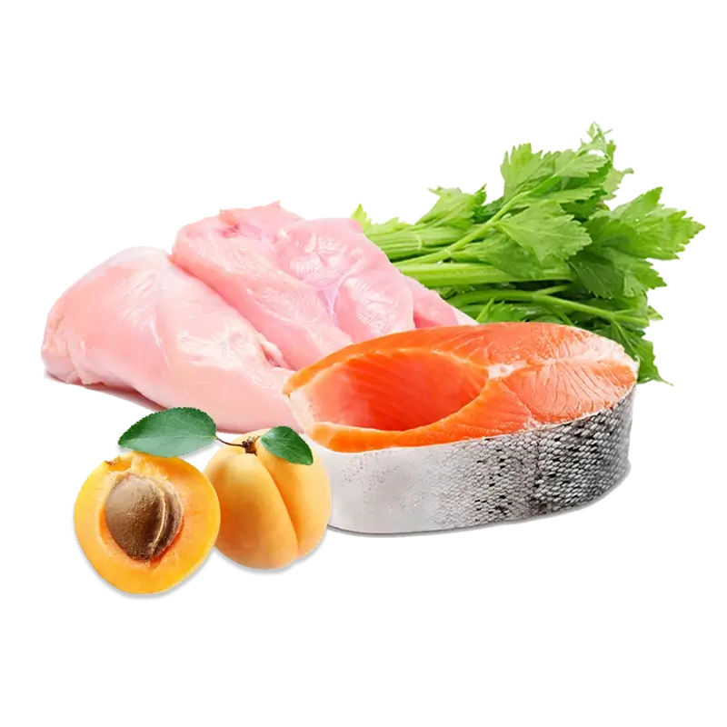 Puromenu Γαλοπούλα και Σολομός Select Bio, 6x400 γρ.