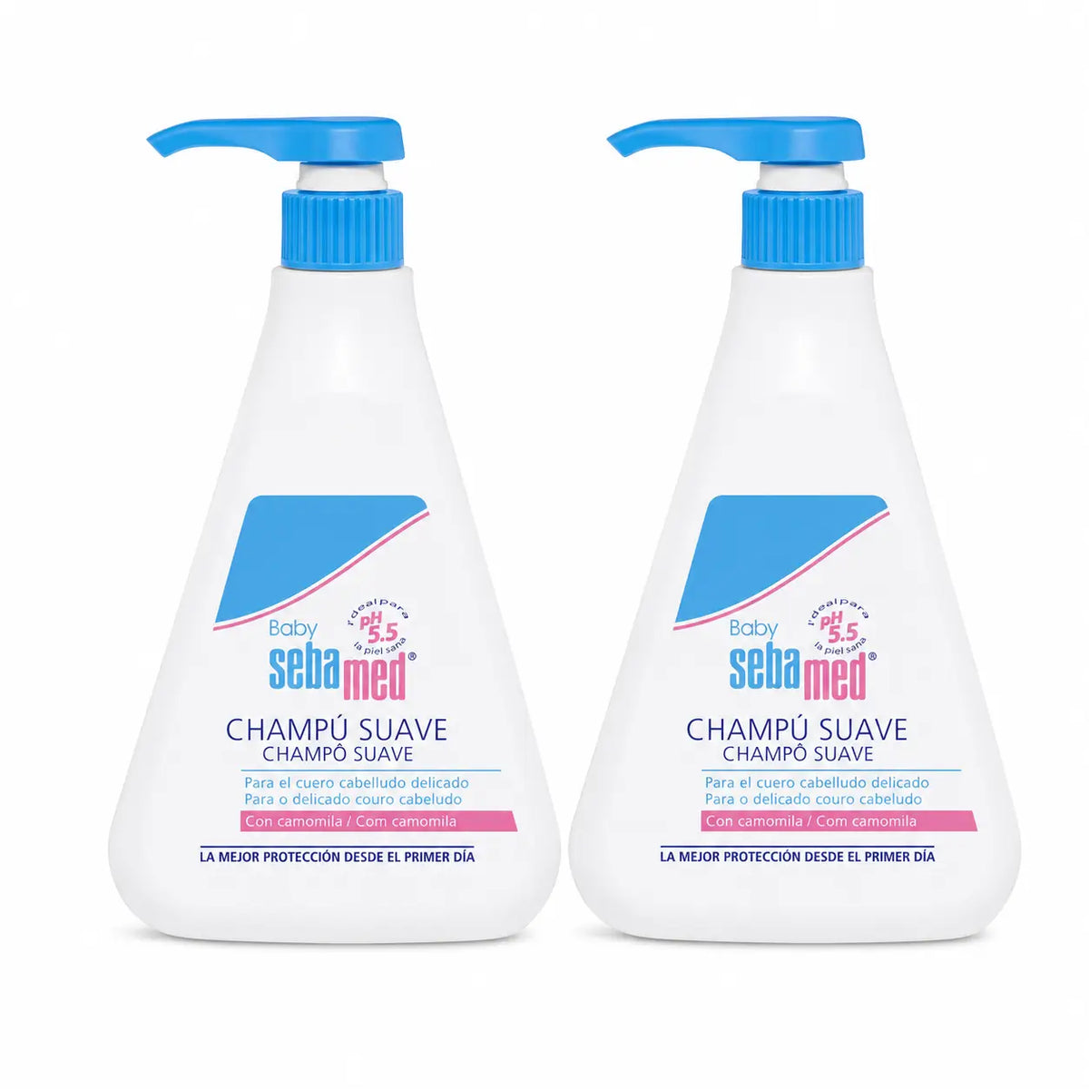 Sebamed Baby Απαλό Σαμπουάν 500 ml, συσκευασία 2 τεμαχίων