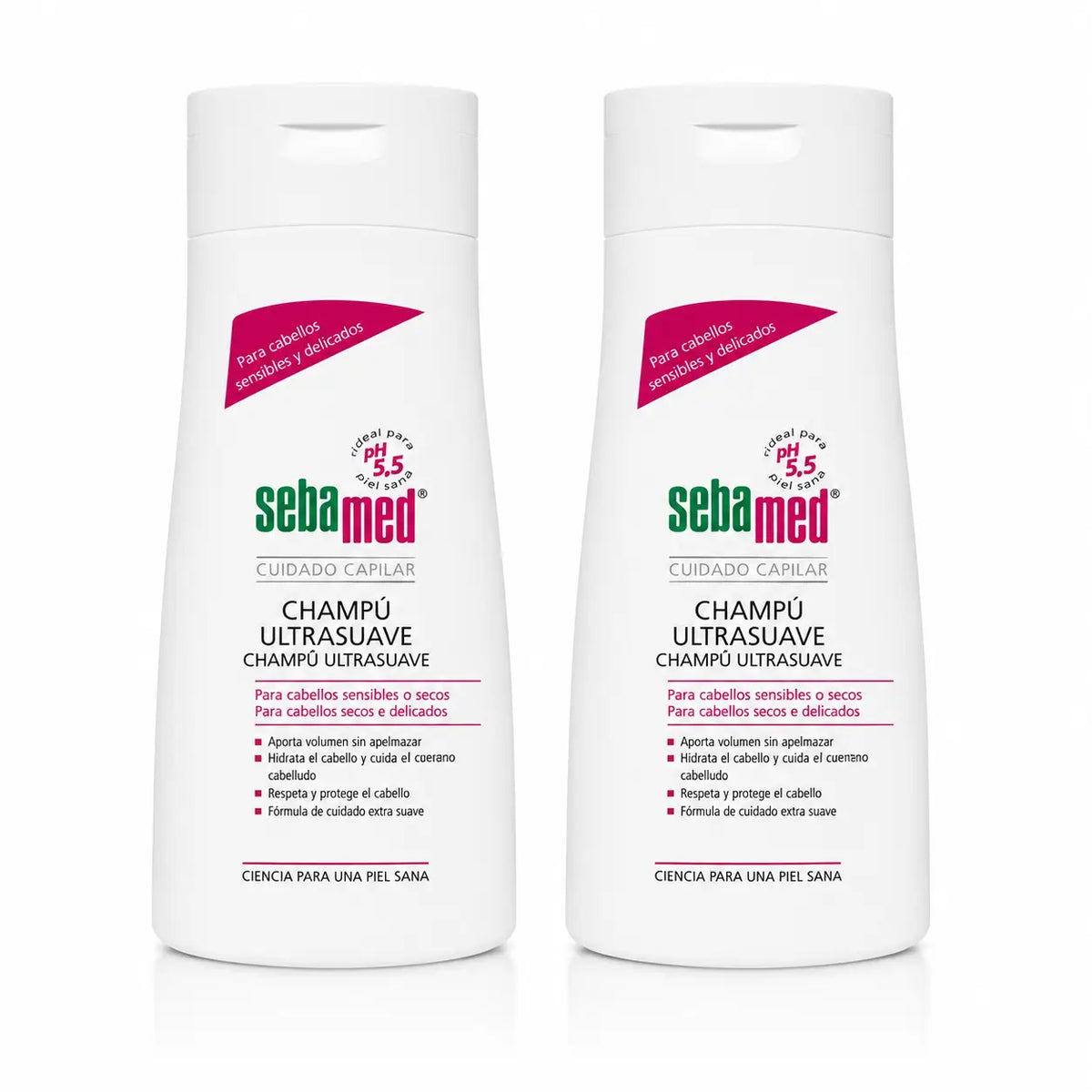 Sebamed Σαμπουάν Εξαιρετικά Απαλό 400 ml, συσκευασία 2 τεμαχίων