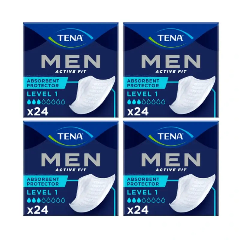 Tena Pack Men Level 1, 4 × 24 τεμάχια