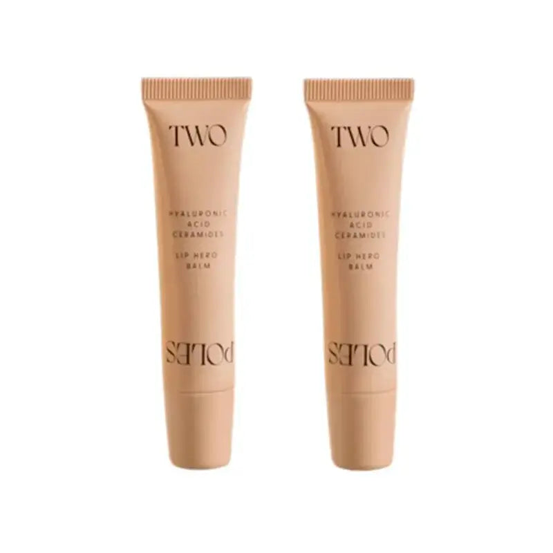 Two Poles Lip Hero Balm χωρίς χρώμα, συσκευασία 2 x 11 ml