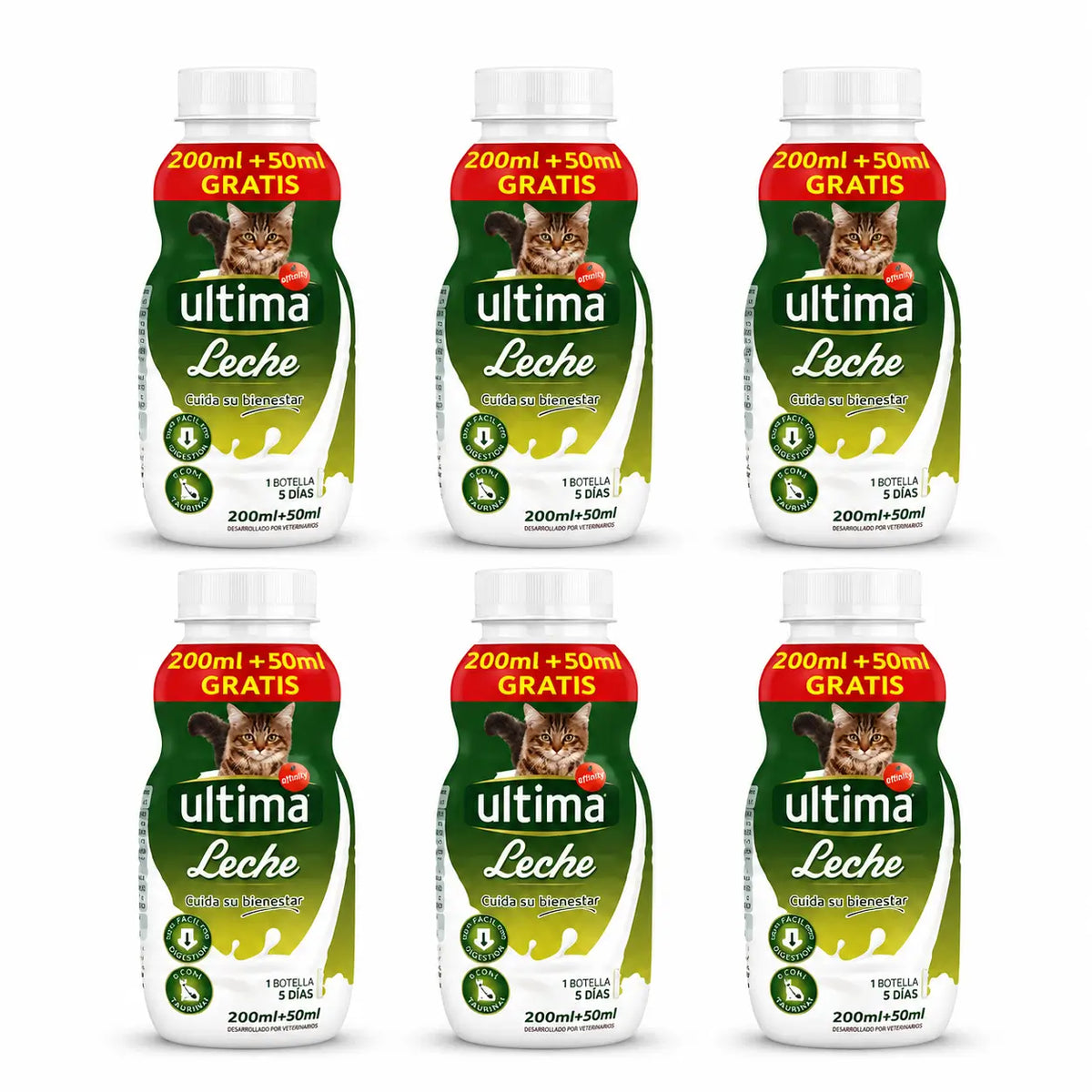 Ultima Γάλα για γάτες και γατάκια 6 x 250 ml