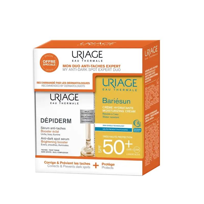 Uriage Depiderm Ορός 30 ml + Bariesun Κρέμα 50+