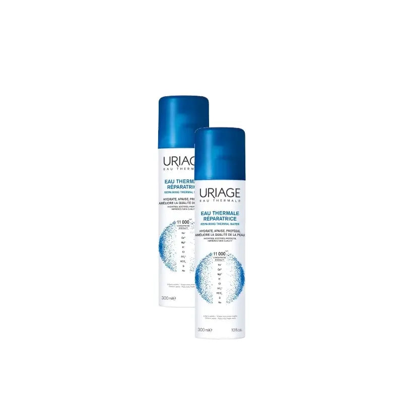 Uriage Eau Thermale Θερμικό Νερό 300 ml, συσκευασία 2 τεμαχίων