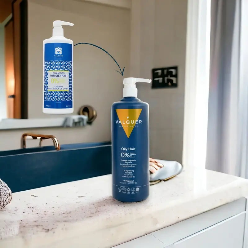 Valquer Hair Care Σαμπουάν για τον έλεγχο της λιπαρότητας, 400 ml