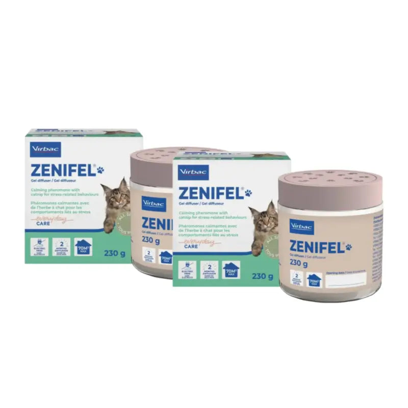Virbac Zenifel Gel για γάτες με διαχύτη, συσκευασία 2 x 230 γρ.