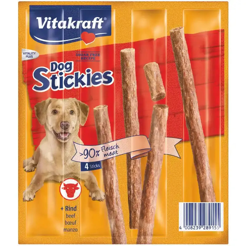 Vitakraft Dog Stickies Βόειο 14x44 γραμμάρια