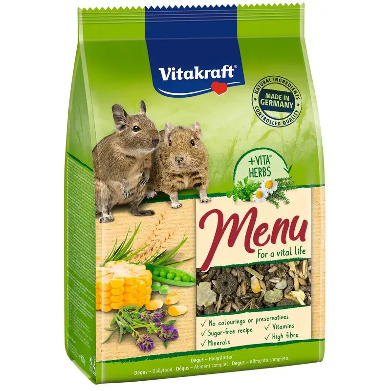 Vitakraft Menu Premium Vital Degus 5x600 γραμμάρια