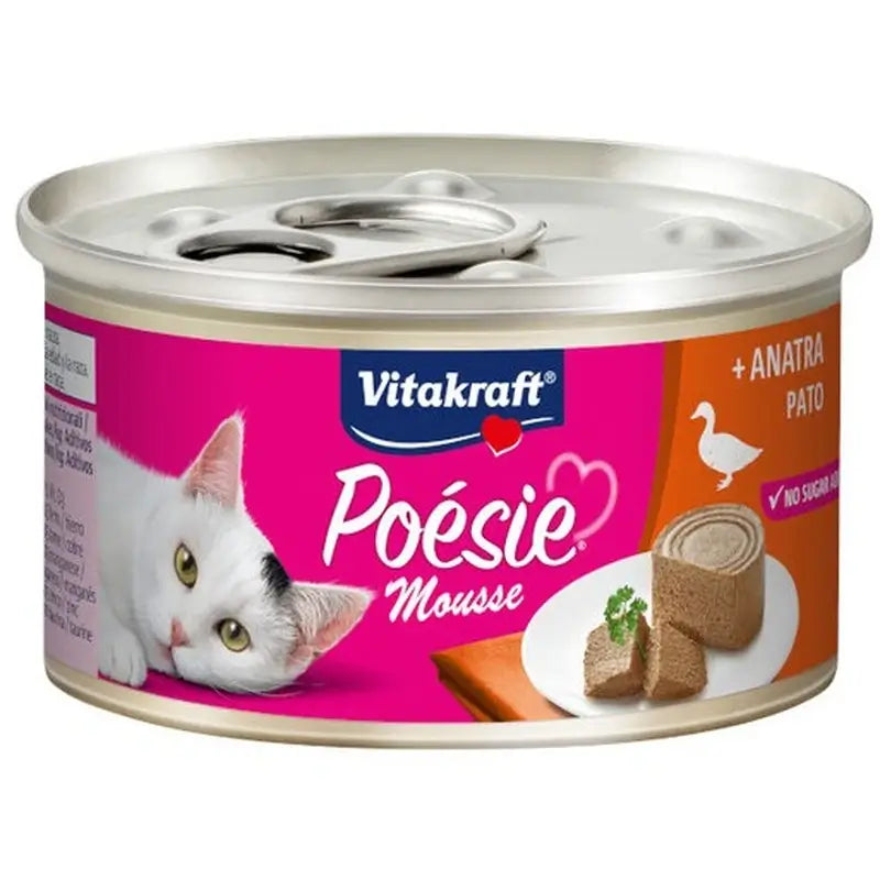 Vitakraft Poesie Μους Πάπια, Κουτί 12x85 γραμμάρια