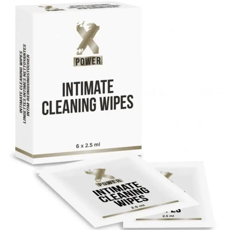 Xpower Intimate Cleaning Wipes Μαντηλάκια για την προσωπική υγιεινή 6 τεμάχια