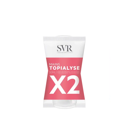 SVR Topialyse Θρεπτική-αναπλαστική κρέμα για τα χέρια, 2x50 ml